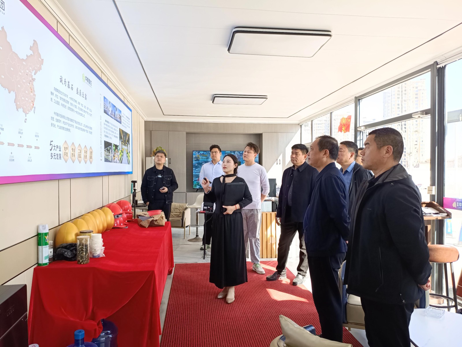 通许县人大领导一行莅临【鼎鑫・幸福滙】项目视察 高度肯定民生工程建设​